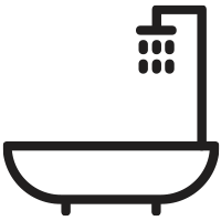 Hot water